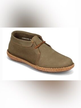 New Born Nuala Nubuck Leather Suede
Women Shoes Olive Size NWOT - 10